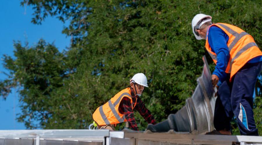 Professional metal roof installation in Montello, WI